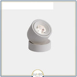 Spot plafonnier LED orientable | Design compact & coloré 7W / Blanc / Blanc chaud