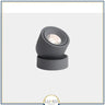 Spot plafonnier LED orientable | Design compact & coloré 7W / Gris / Blanc chaud