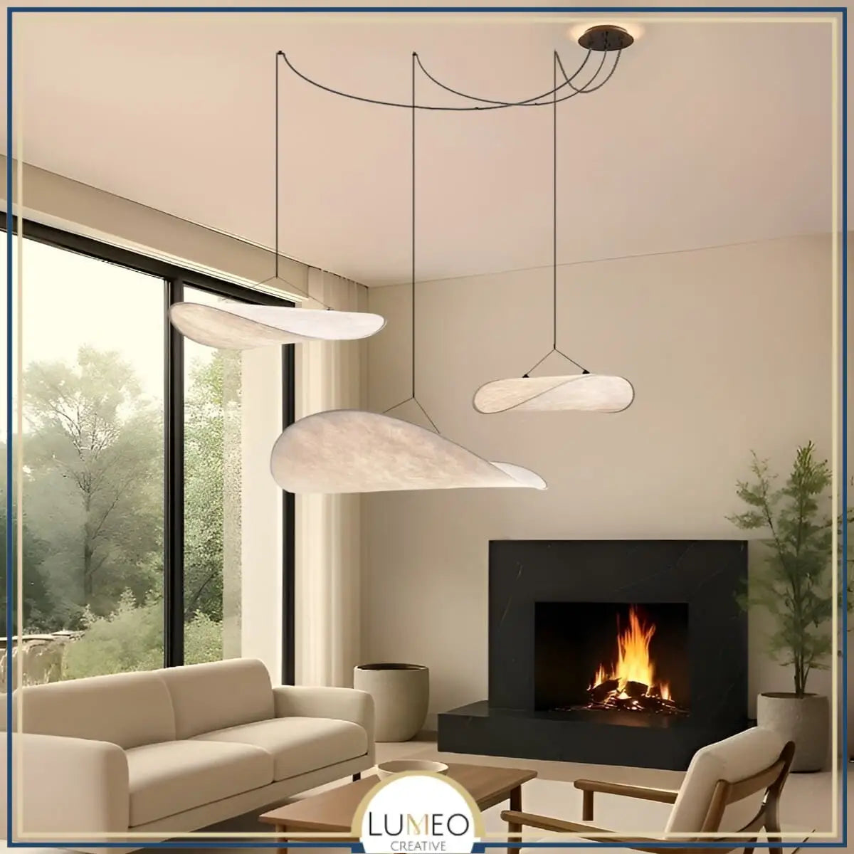 suspension déco