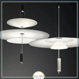 Suspension au design architecturale à disques superposés