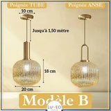 CRISTALI | 1 Suspension Gold édition / B / Tube