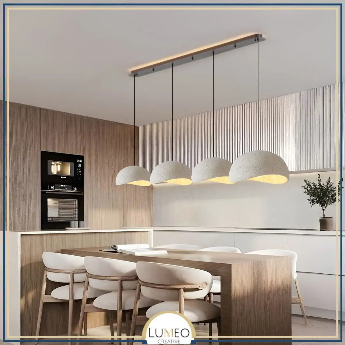 Suspension ciment style Wabi sabi | Minimalisme brut et naturel