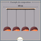Suspension ciment style Wabi sabi | Minimalisme brut et naturel
