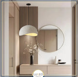 Suspension ciment style Wabi sabi | Minimalisme brut et naturel Gris clair / 1.5 mètre