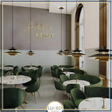 Suspension design soucoupes multicolores | Pop & Rétro chic