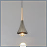 Suspension goutte noire et or | Luminaire suspendu pour éclairage ciblé et élégant Or + Noir / Blanc chaud