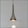 Suspension goutte noire et or | Luminaire suspendu pour éclairage ciblé et élégant Noir / Blanc chaud