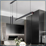 Suspension linéaire LED minimaliste | Ligne pure et éclairage structuré