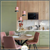 Suspension macaron colorée personnalisable