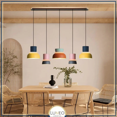 Suspension macaron colorée personnalisable