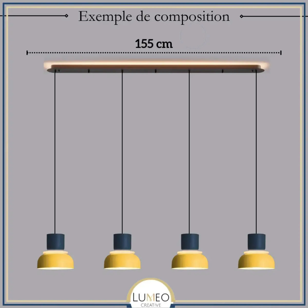 Suspension macaron colorée personnalisable