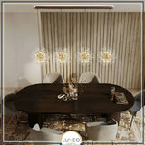 suspension design salle à manger