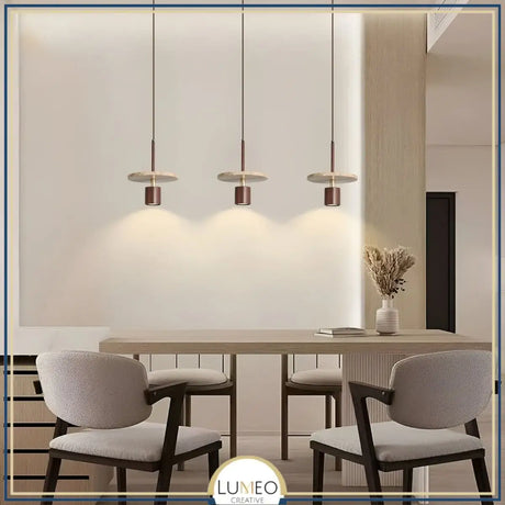 Suspension TERRALIS | Design pierre naturelle et bois