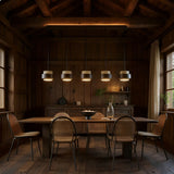 lustre salle à manger bois