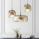 suspension verre soufflé design