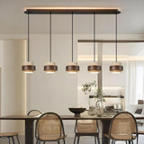 Suspension SATURNE en pierre naturelle et bois | Style scandinave