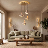 Suspension STONE en pierre naturelle et bois | Style scandinave